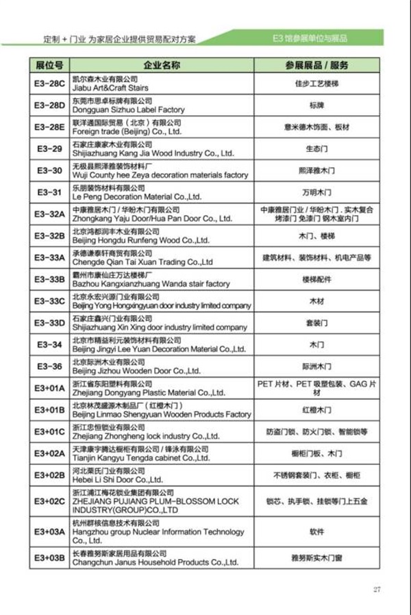 E3定制家居/木質(zhì)門（窗）館品牌預(yù)覽